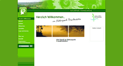 Desktop Screenshot of naturpark-frankenhoehe.de